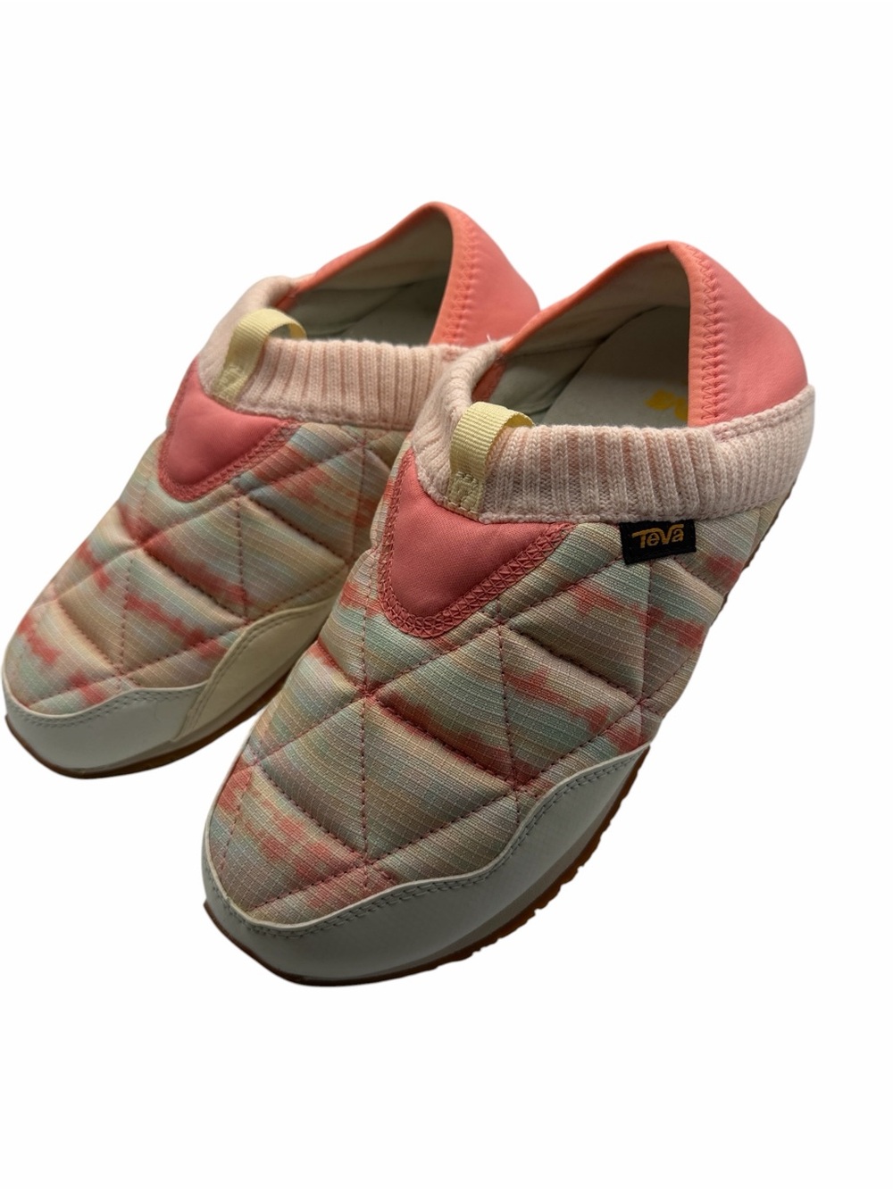 TEVA Tie Dye Sorbet ReEmber Moc Slipper Sneaker Shoes Quilted Size 8